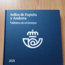 Sellos: LIBROS EMISIONES SELLOS ESPAÑA Y ANDORRA 2015 2016 2017 2018 2020 Y 2021. Lote 337898098