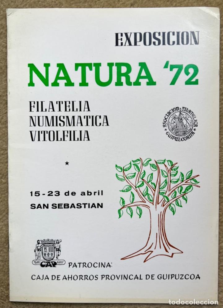 catálogo exposición natura 72 - filatelia numis - Buy Catalogs and books  about stamps on todocoleccion