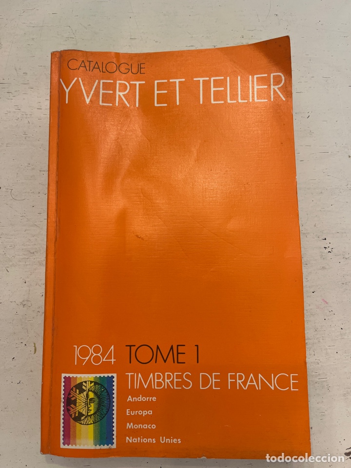 catalogue yvert et tellier 1984 tome 1 timbres de