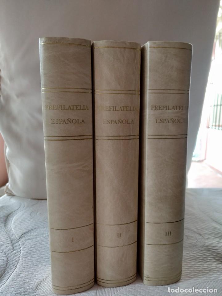 Selos: Libros Prefilatelia Espa&ntilde;ola TIZON 3 Tomos 1983.