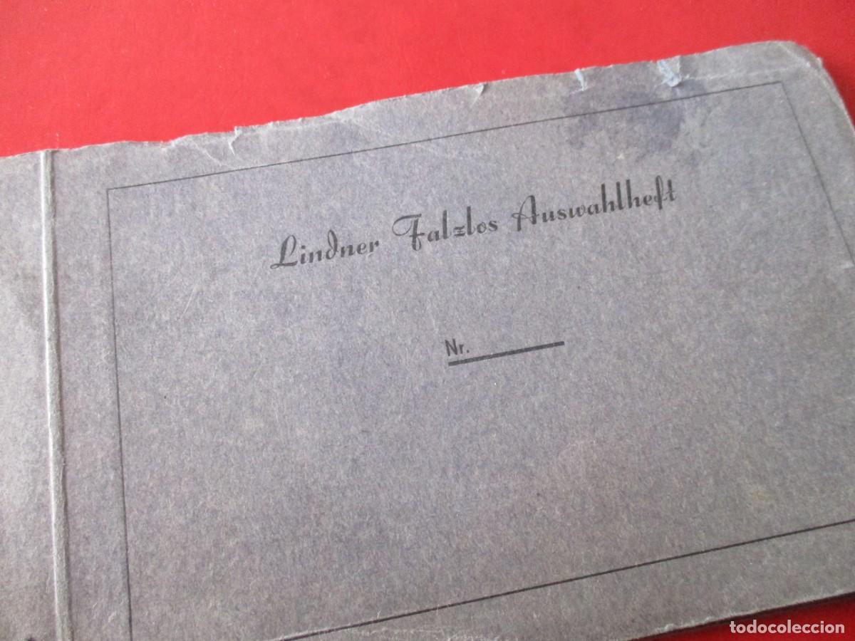 Sellos: Libreta antigua para colocar sellos - Foto 1