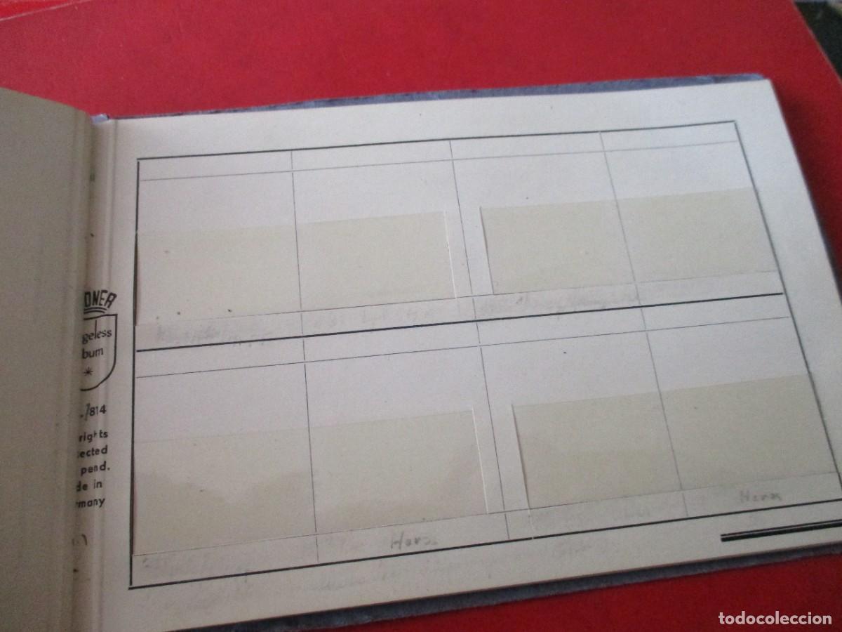 Sellos: Libreta antigua para colocar sellos - Foto 2