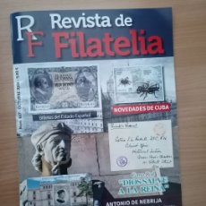 Sellos: REVISTA DE FILATELIA RF - OCTUBRE 2022 - NÚMERO 607 - NUEVA. Lote 366777751