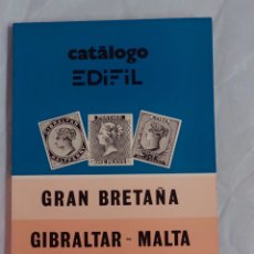 Sellos: CATÁLOGO EDIFIL GRAN BRETAÑA . GIBRALTAR- MALTA . 1980. Lote 387619924