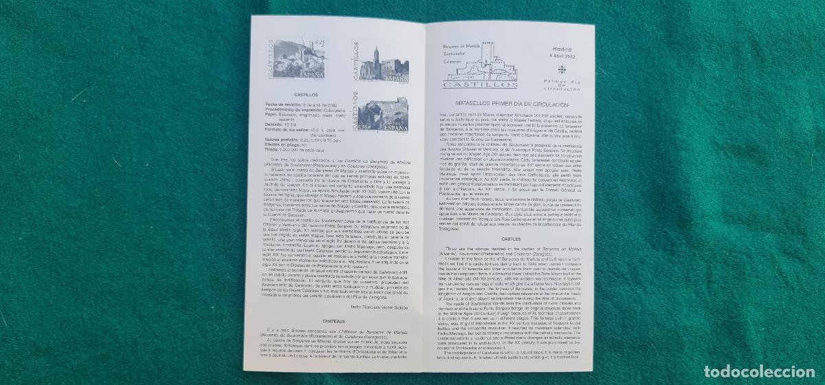 Sellos: CASTILLOS (2002) SERV. FIL. ESPA&Ntilde;A - Foto 2