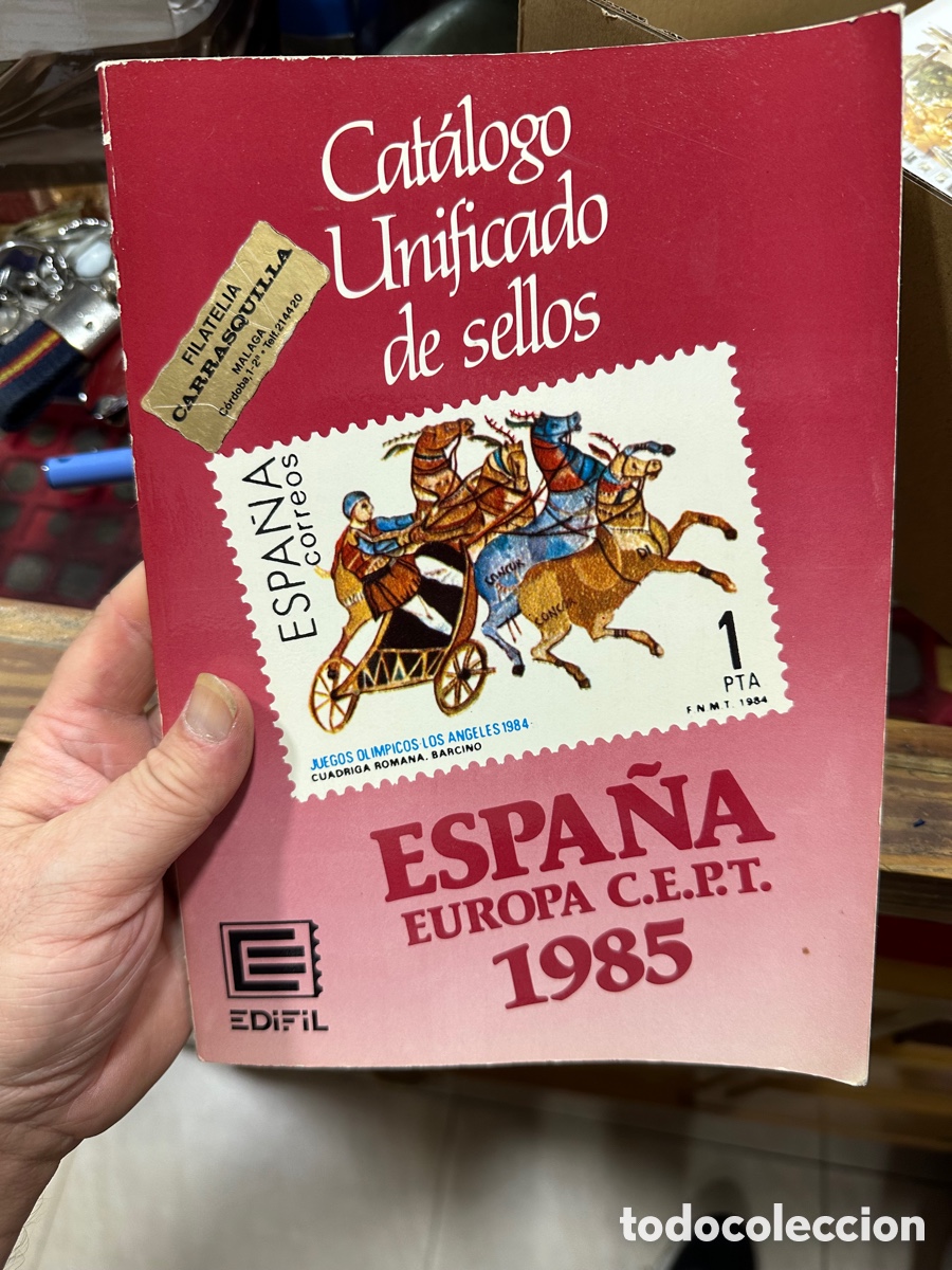 Sellos: Lote de cat&aacute;logos de sellos - Foto 8
