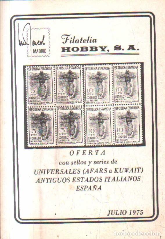 Sellos: OFERTA. JULIO 1975 A-FILAT-210 - Foto 1