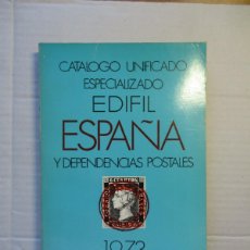 Sellos: CATALOGO UNIFICADO Y ESPECIALIZADO SELLOS DE ESPAÑA Y DEPENDENCIAS POSTALES DE 1973