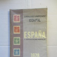 Sellos: CATALOGO UNIFICADO EDIFIL SELLOS DE ESPAÑA DE 1978