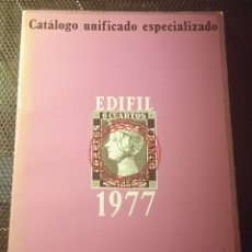 Sellos: CATALOGO EDIFIL 1977 (ESPAÑA Y DEPENDENCIAS POSTALES)