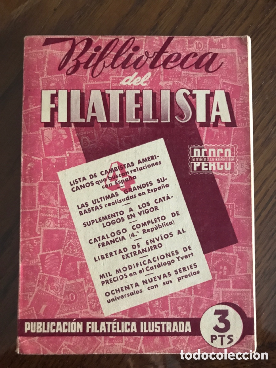 Sellos: BIBLIOTECA DEL FILATELISTA - Foto 1