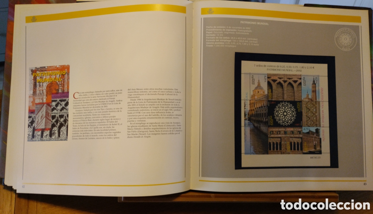 Sellos: LIBRO EMISIONES DE SELLOS 2002 - Foto 3