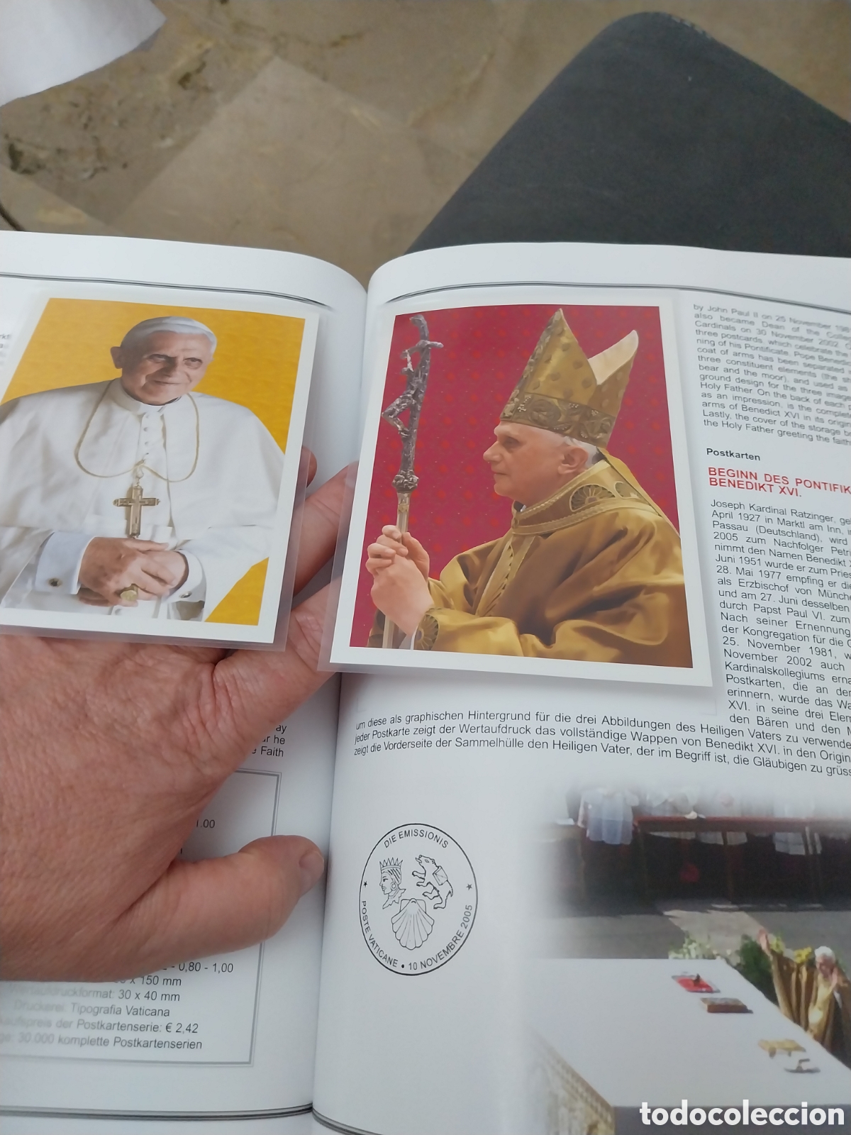 Sellos: Vaticano 2005 libro sellos - Foto 5