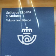 Sellos: LIBRO ESPAÑA Y ANDORRA 2023 SIN SELLOS