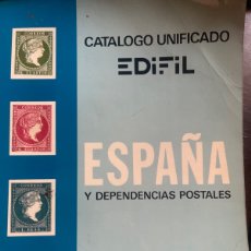 Sellos: CATALOGO UNIFICADO EDIFIL. ESPAÑA Y DEPENDENCIAS POSTALES 1980