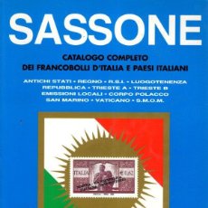 Sellos: SASSONE 2004. CATALOGO FRANCOBOLLI ITALIA E PAESI ITALIANI 1