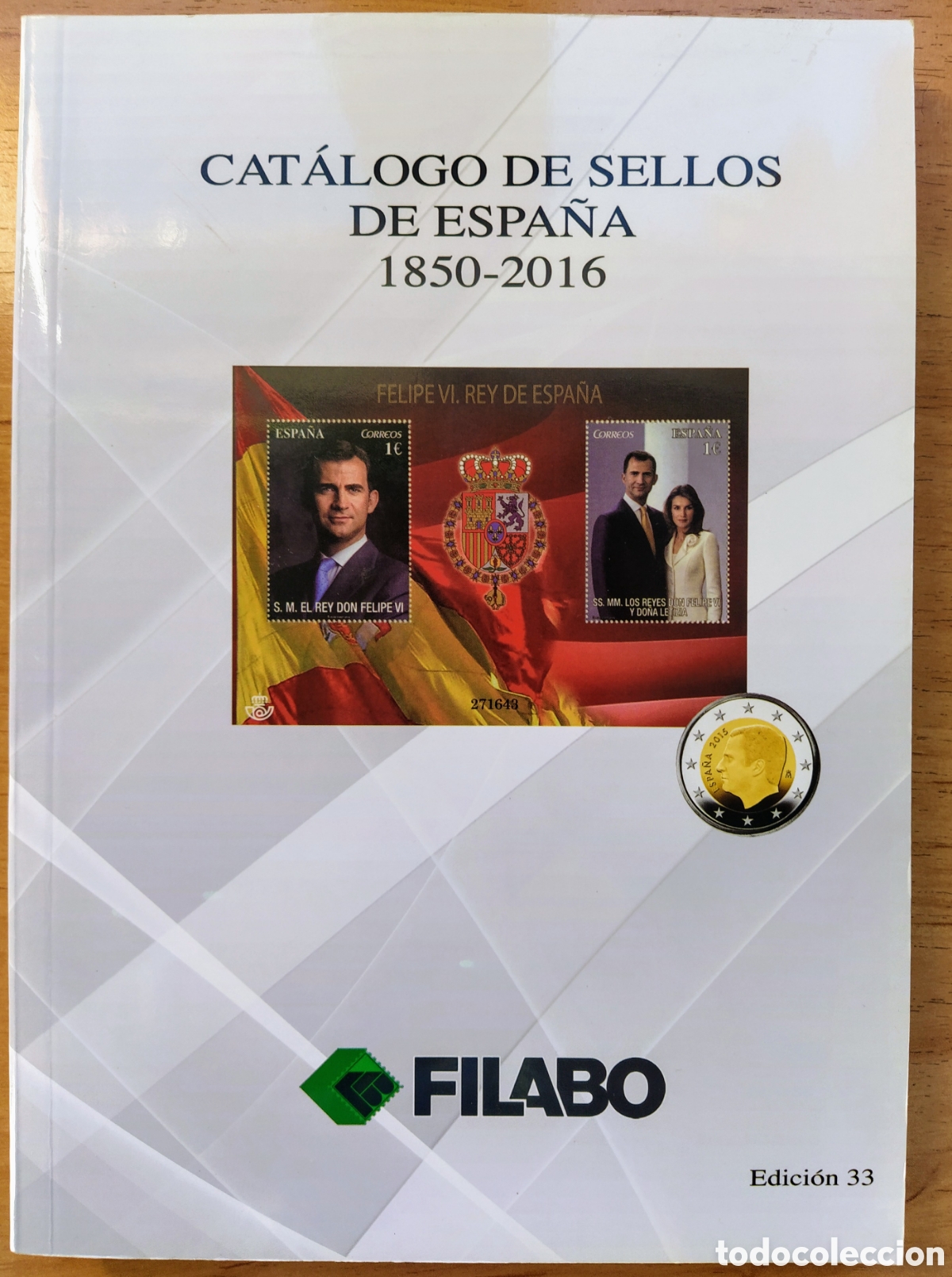 Sellos: Catalogo de sellos de Espa&ntilde;a 2016 - Foto 1