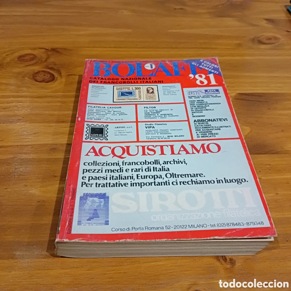 Timbres: Bolaffi 1981 . Cat&aacute;logo Nacionale vol 1 y 2