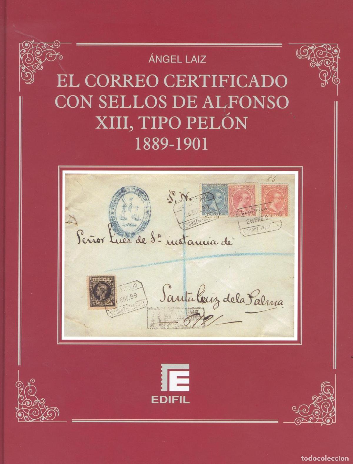Sellos: Catalogo Edifil Correo certificado - Alfonso XIII ( Pel&oacute;n ) 1889 - 1901 Laiz
