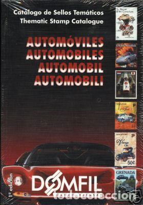 Sellos: Cat&aacute;logo Catalogue Autom&oacute;viles Tem&aacute;tico Domfil