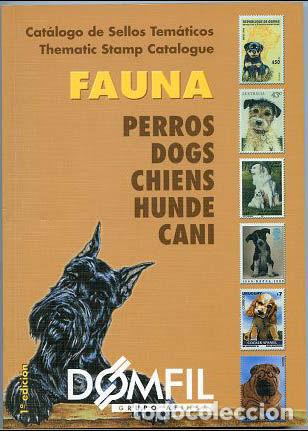 Timbres: Cat&aacute;logo Catalogue PERROS Dogs Domfil