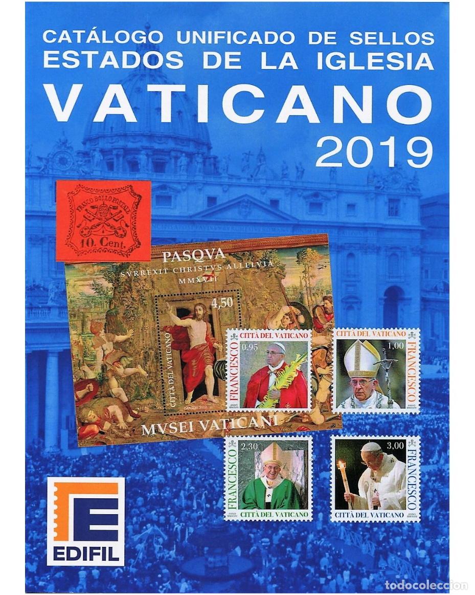 Sellos: Cat&aacute;logo Edifil Vaticano Ed. 2019 - Foto 1