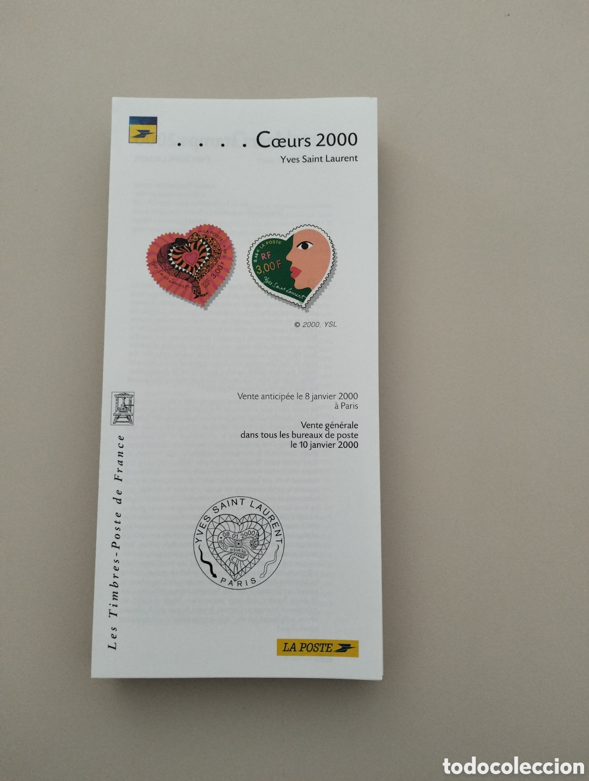 Sellos: FOLLETOS DE EMISI&Oacute;N FRANCIA 2000 - Foto 1