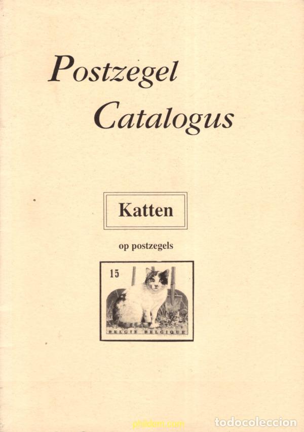 Sellos: Postzegel Catalogus katten 1995
