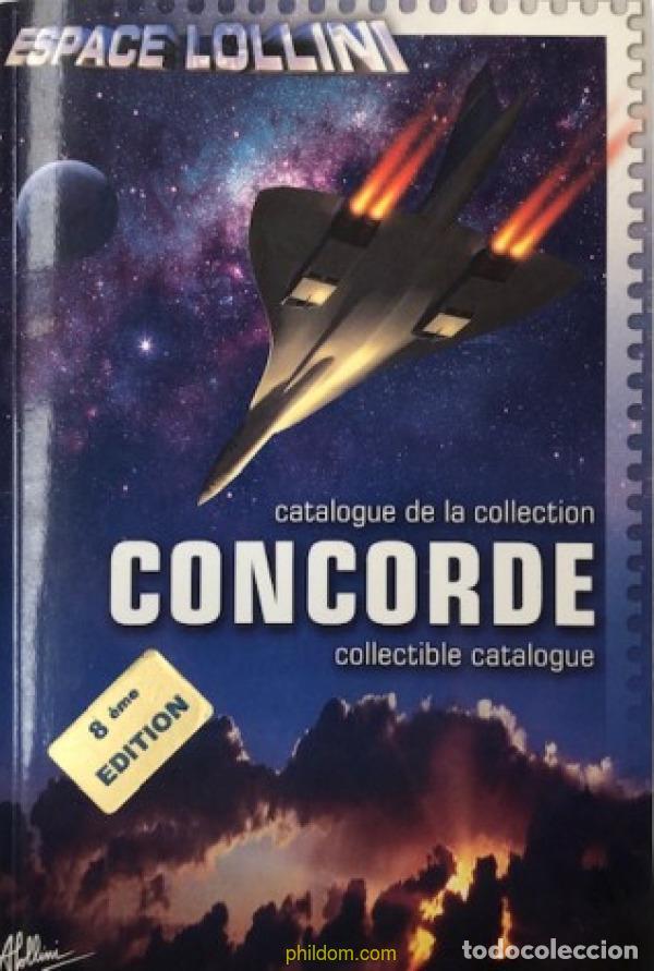 Timbres: catalogue Espace lollini de la collection concorde collectible catalogue 2001