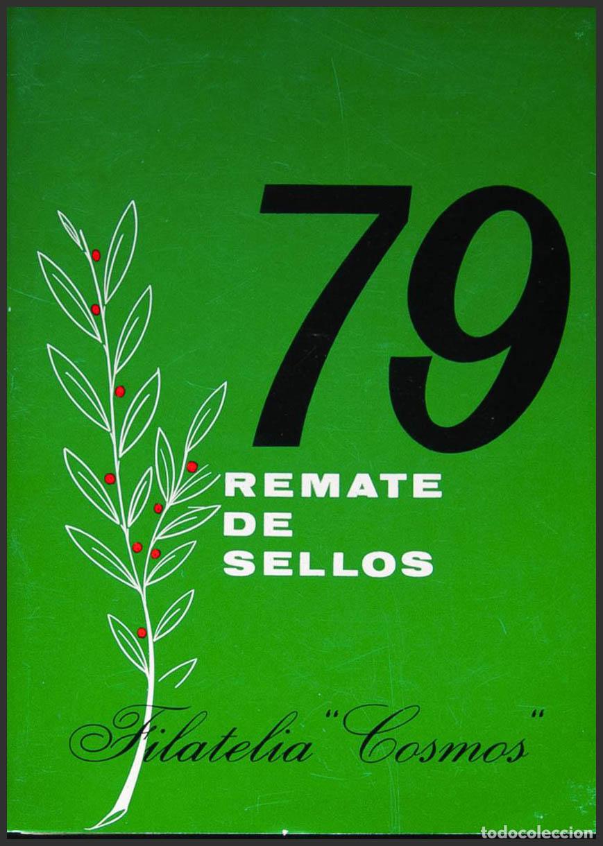 Sellos: Bibliograf&iacute;a. 1970. Cat&aacute;logo de subasta de Filatelia organizada por Cosmos el 24, 26 y 27 de Febrero