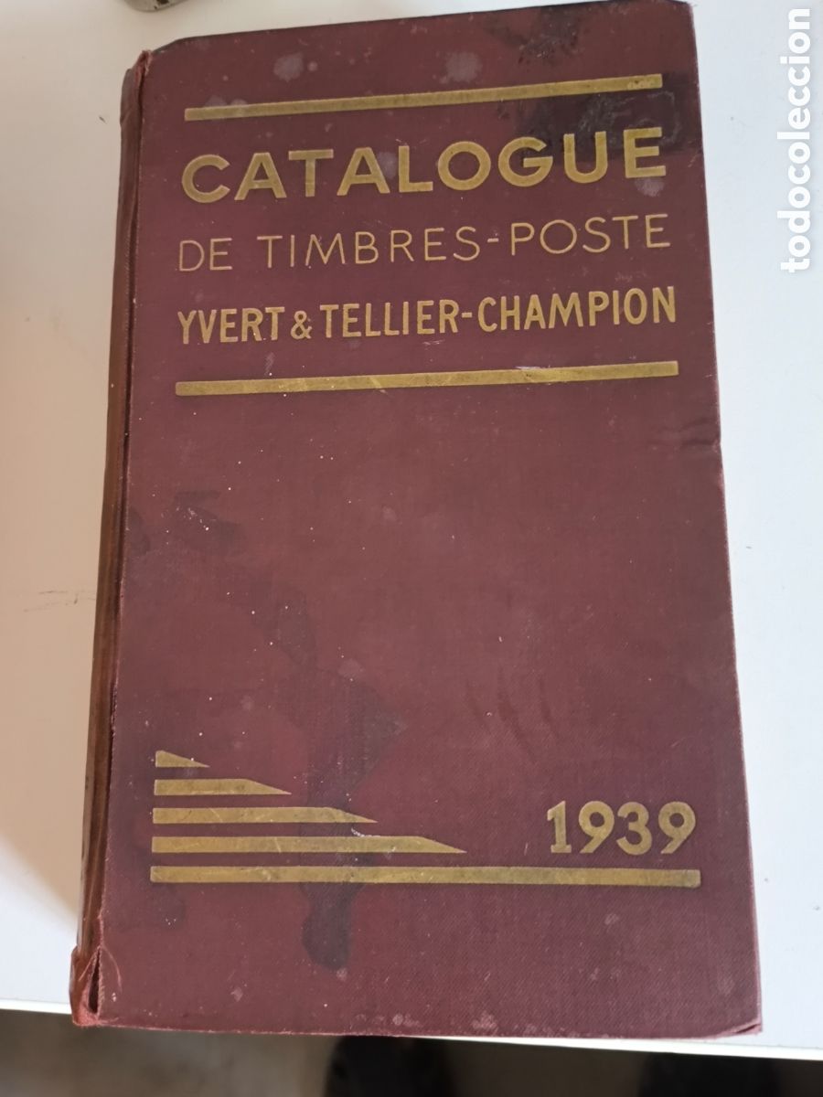 Timbres: Catalogo de sellos postales Ivert Tellier Champion 1939