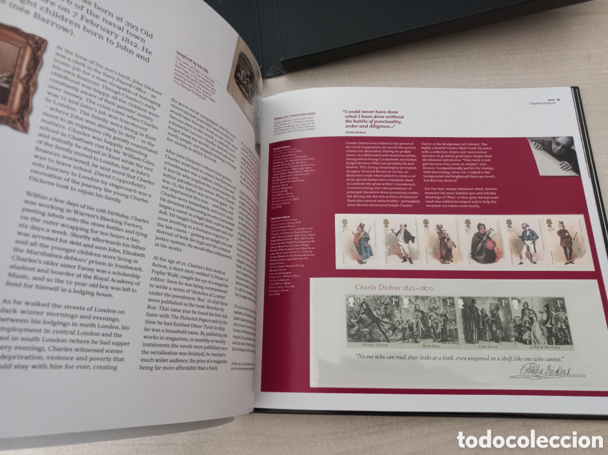Sellos: Royal Mail Special Stamps 2012. - Foto 5