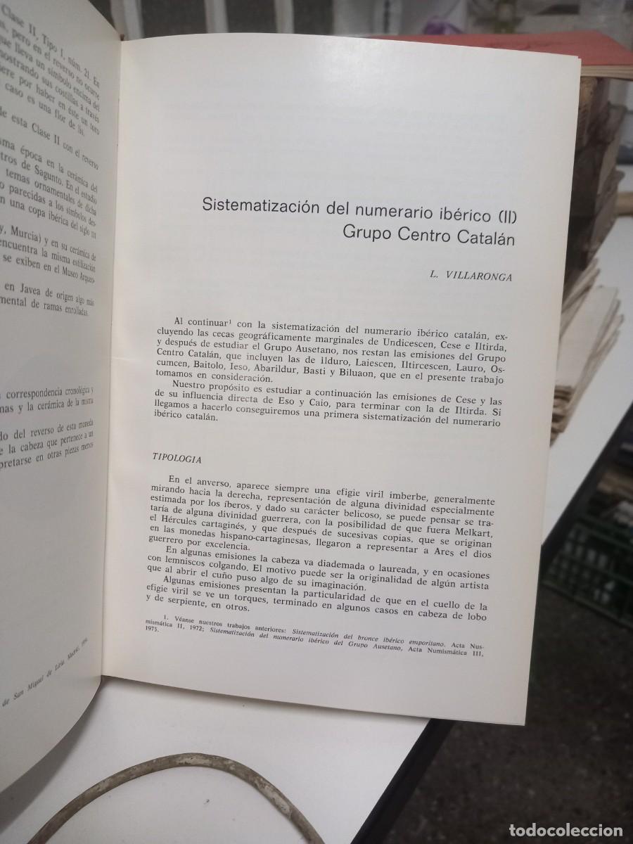 Sellos: ACTA NUMISMATICA IV 4 1974 - Foto 4