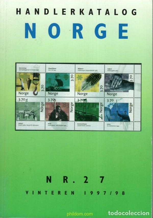 Sellos: Handlerkatalog Norge Vinteren 1997/98 - Foto 1