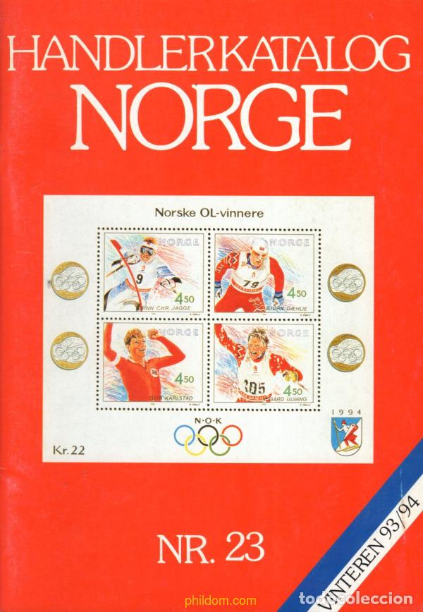 Sellos: Handler catalog Norge 1993/94 - Foto 1