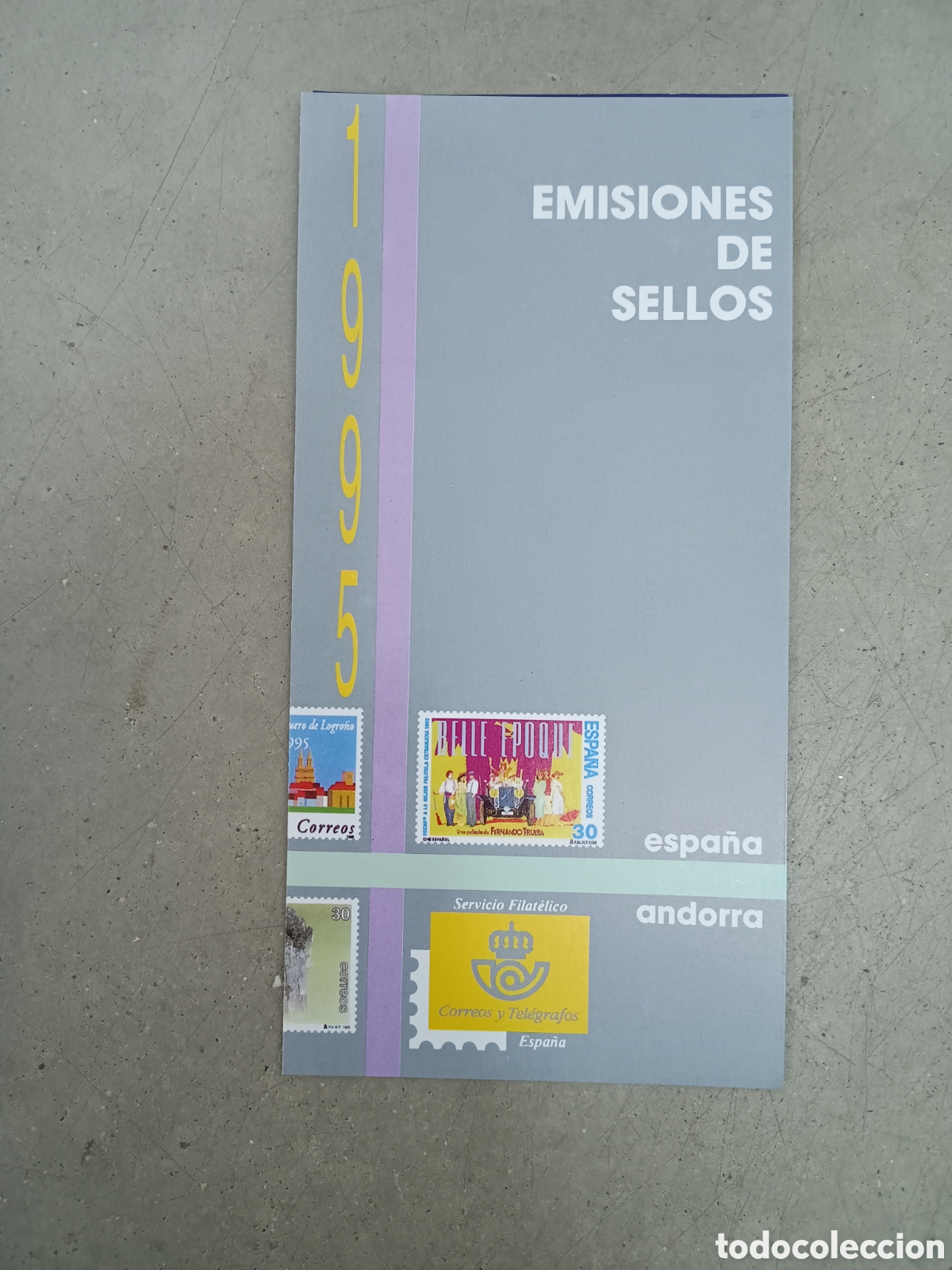 Sellos: PROGRAMA EMISIONES SELLOS 1995 - Foto 1