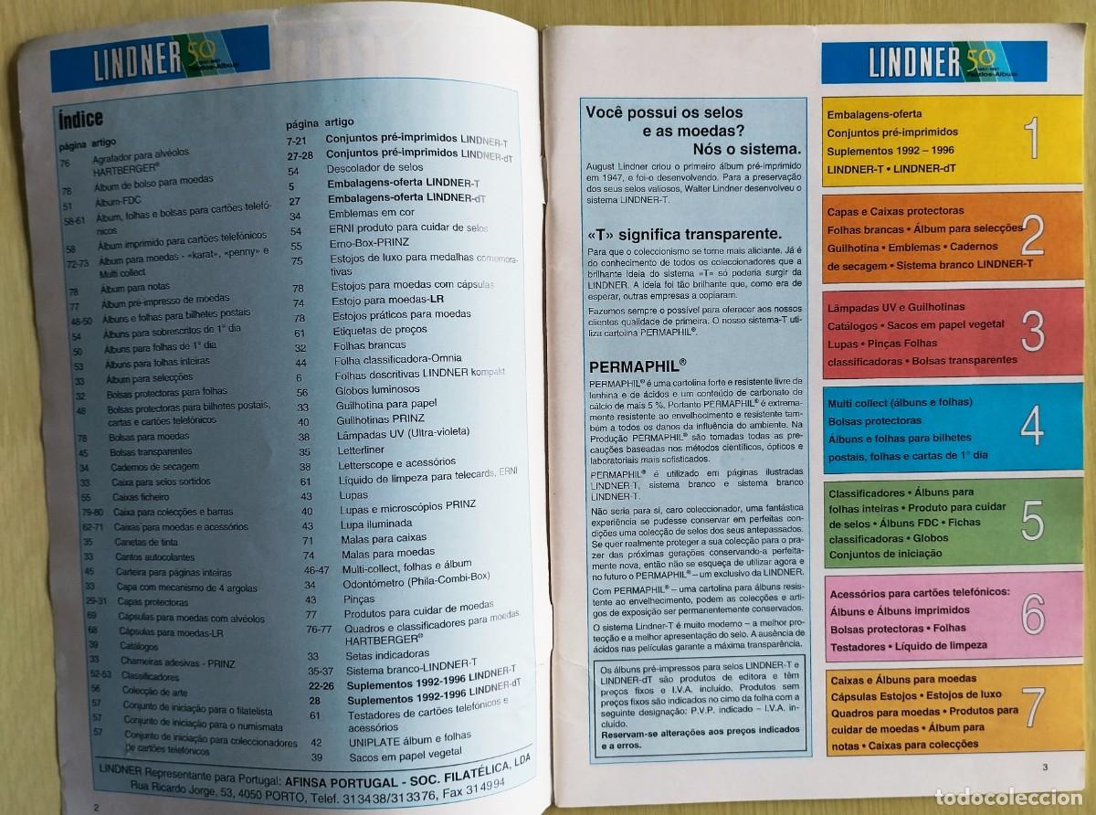 Sellos: Cat&aacute;logo LINDNER 97/98 - Foto 3