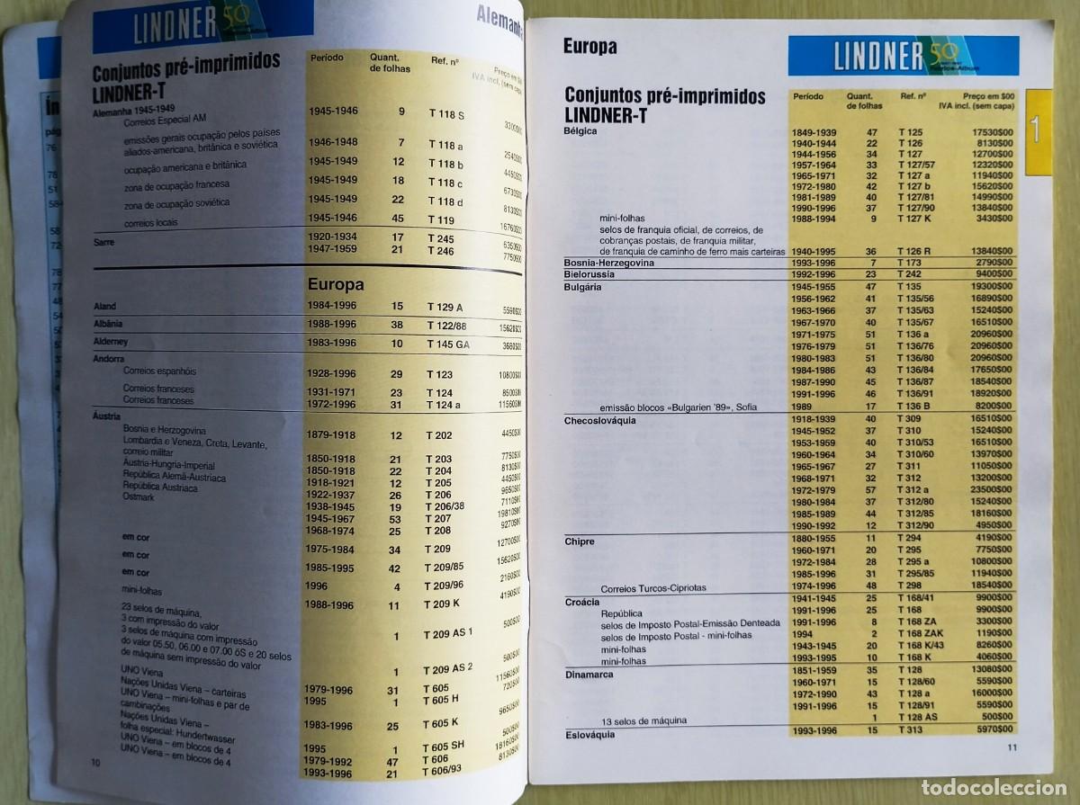 Sellos: Cat&aacute;logo LINDNER 97/98 - Foto 4