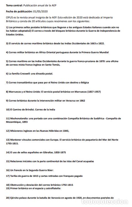 Sellos: OPUSXX THE BRITISH EMPIRE - Foto 6