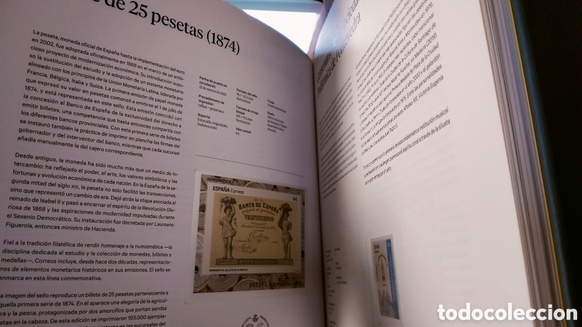 Sellos: Libro valores en el tiempo 2025 - Foto 2
