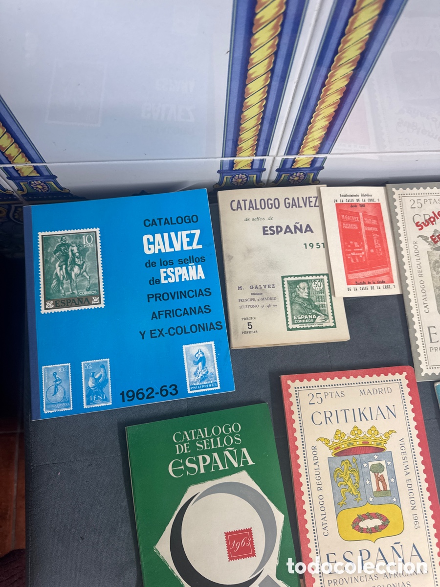 Sellos: Lote De, cat&aacute;logos de sellos - Foto 2