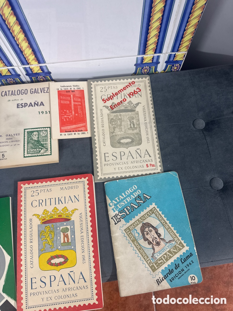 Sellos: Lote De, cat&aacute;logos de sellos - Foto 3