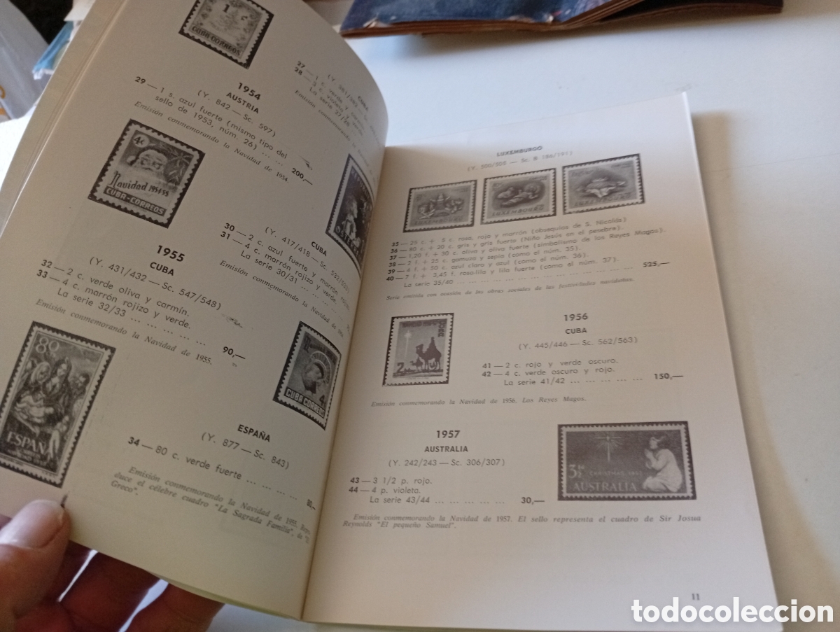 Sellos: Cat&aacute;logo de sellos de navidad 1967 - Foto 6