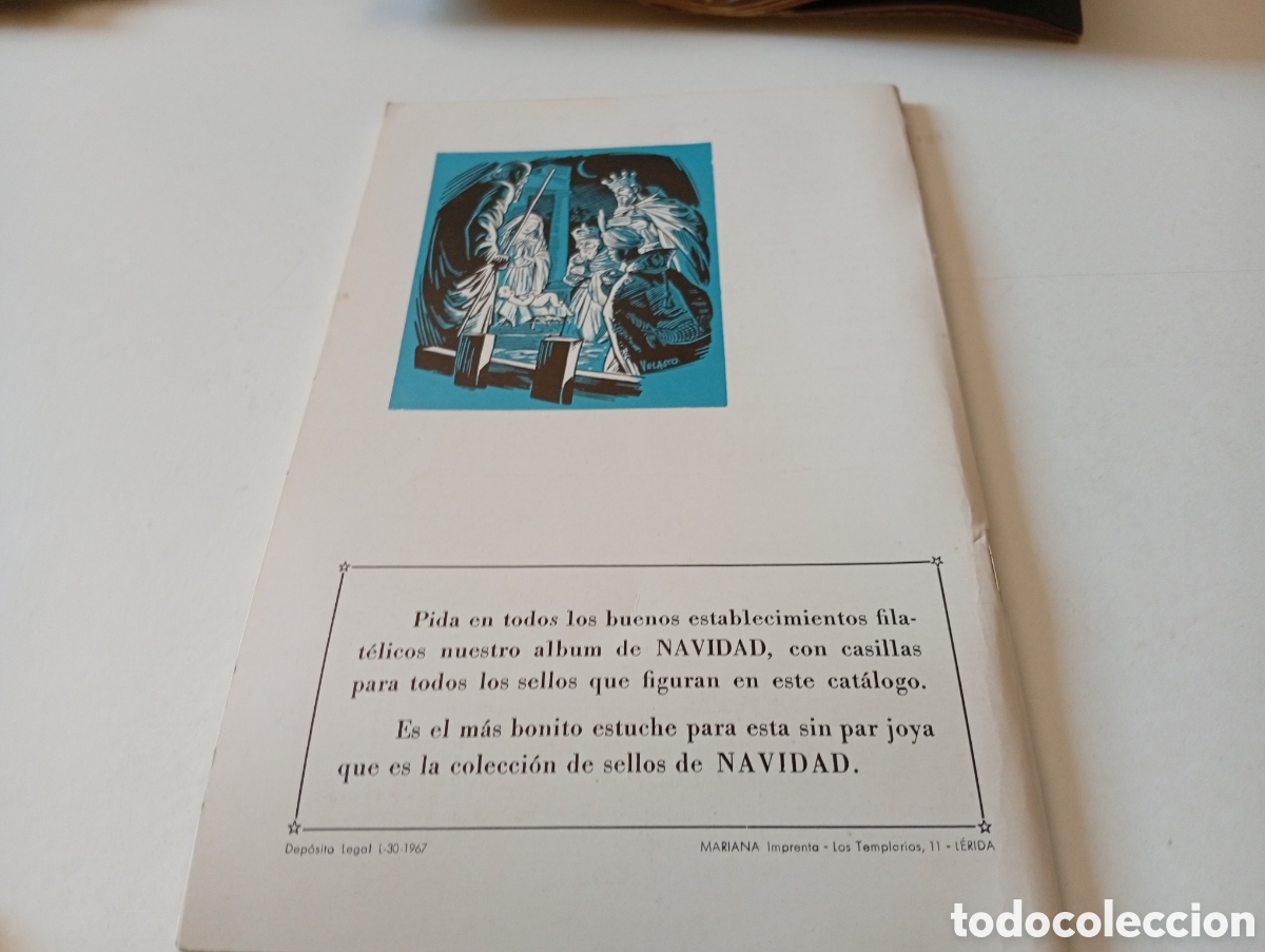 Sellos: Cat&aacute;logo de sellos de navidad 1967 - Foto 11