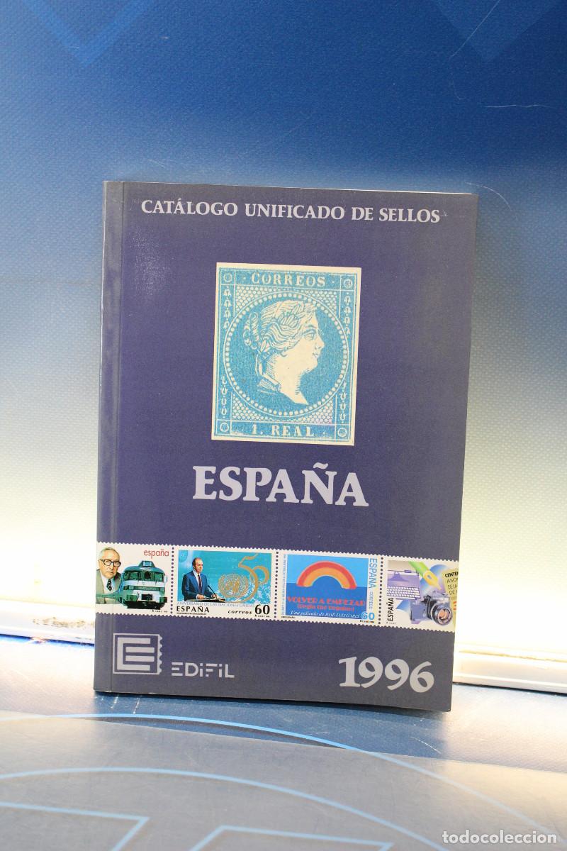 Sellos: Cat&aacute;logo Unificado de Sellos Espa&ntilde;a Edifil 1996.