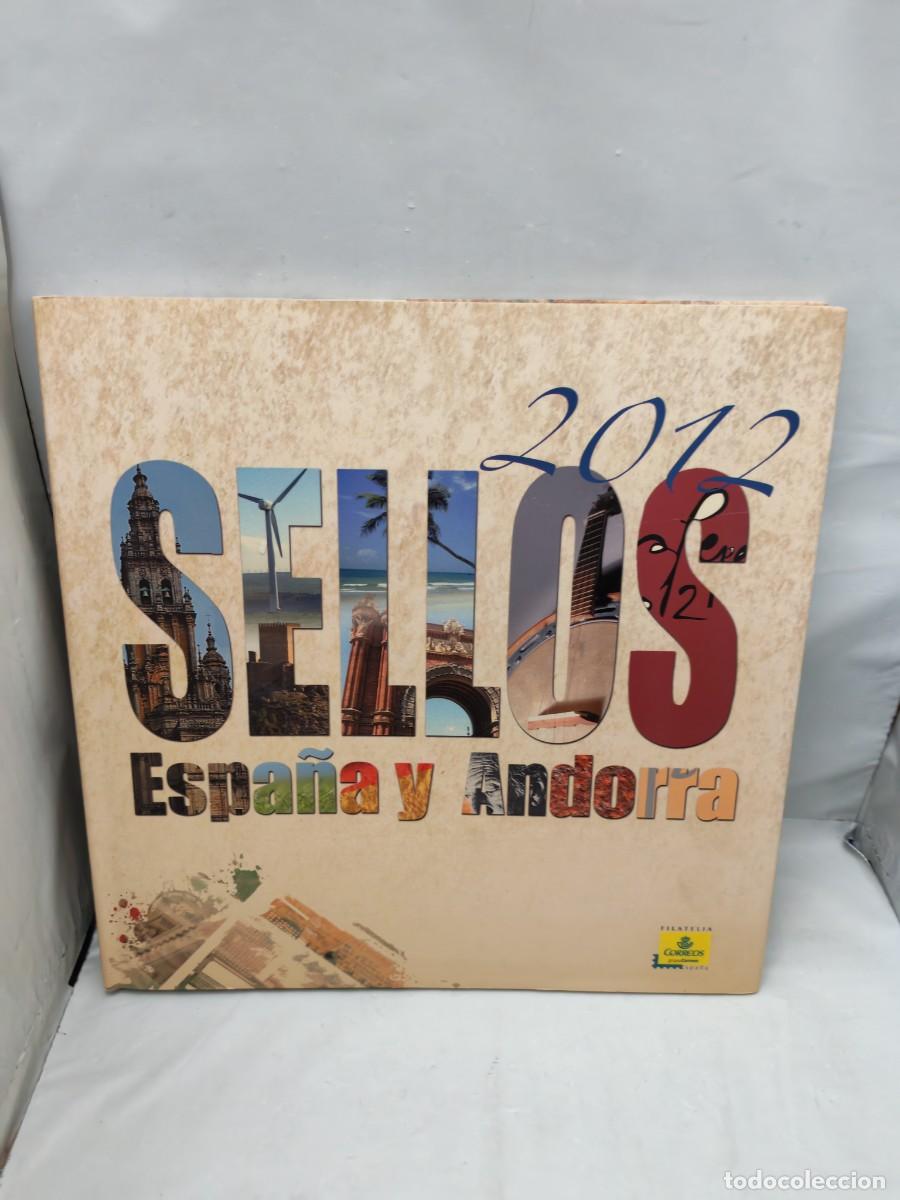 Stamps: Sellos Espa&ntilde;a y Andorra 2012 (tapa dura)