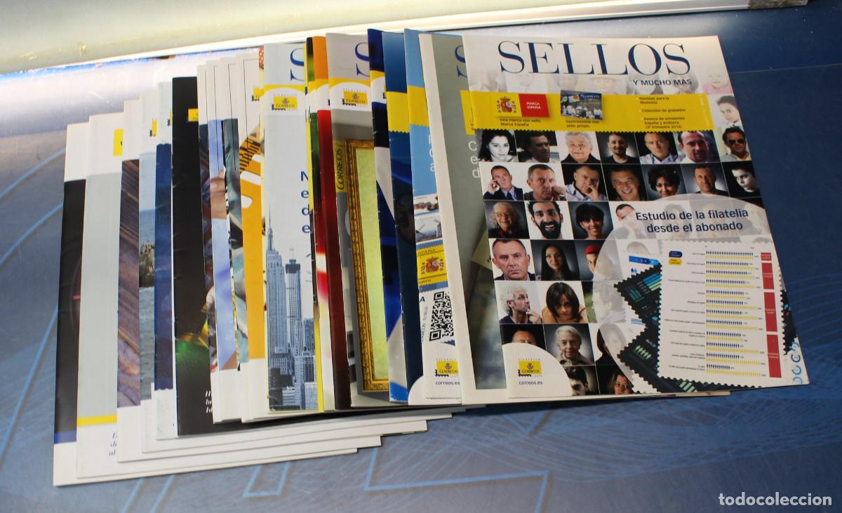Sellos: Sellos y mucho m&aacute;s. 28 fasc&iacute;culos del n&ordm; 34 al 62 (falta el n&ordm; 37). 2013 &ndash; 2020.