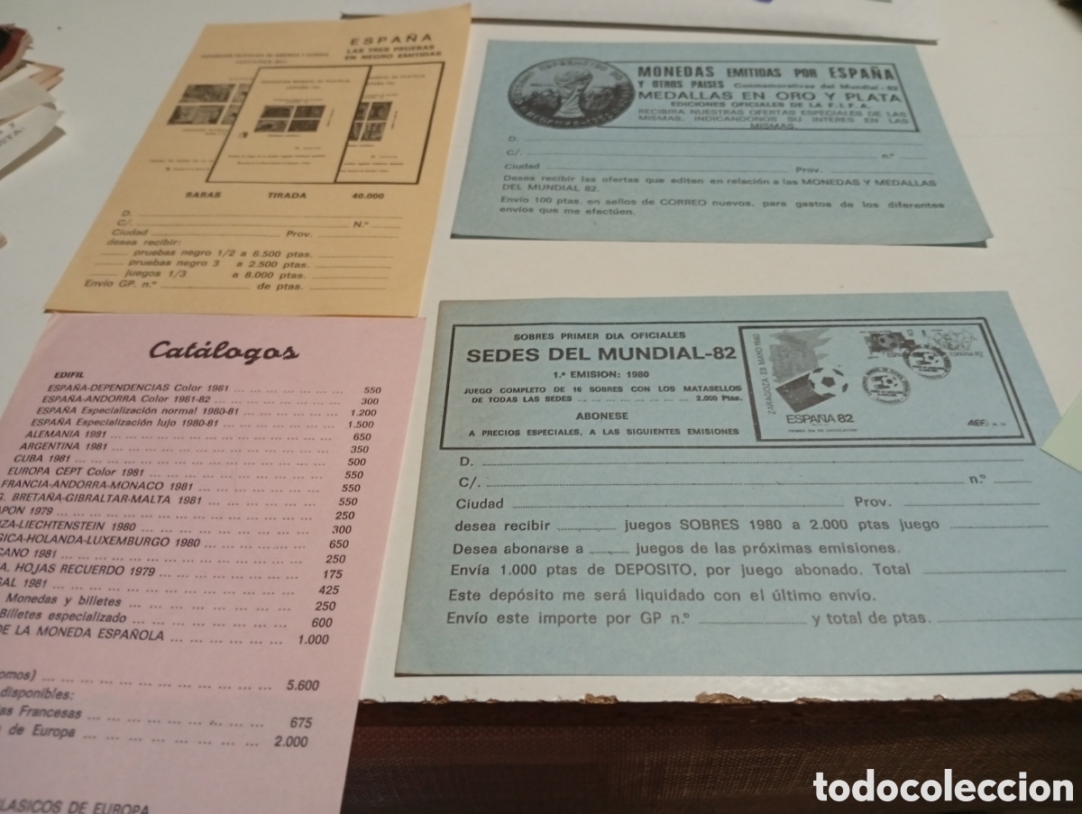 Sellos: Publicidad filatelia sellos