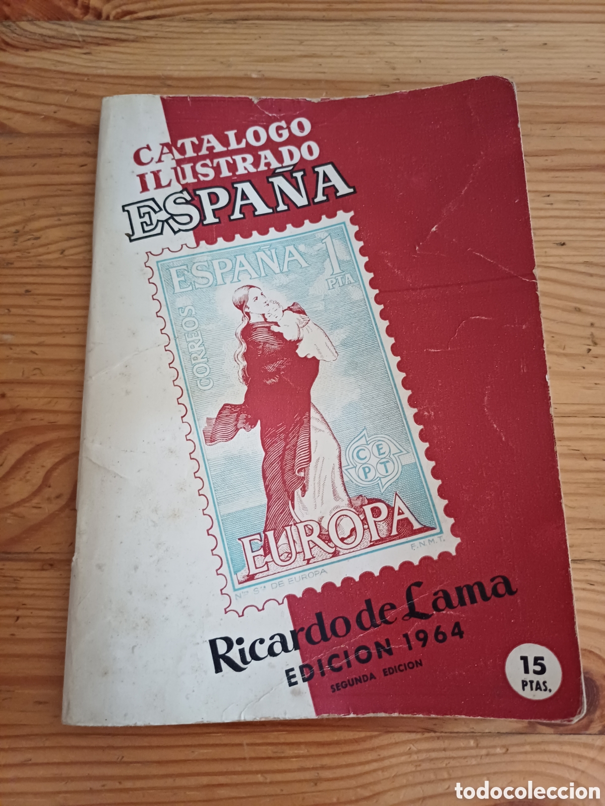 Sellos: Catalogo ilustrado Espa&ntilde;a 1964 Ricardo de Lama sellos filatelia