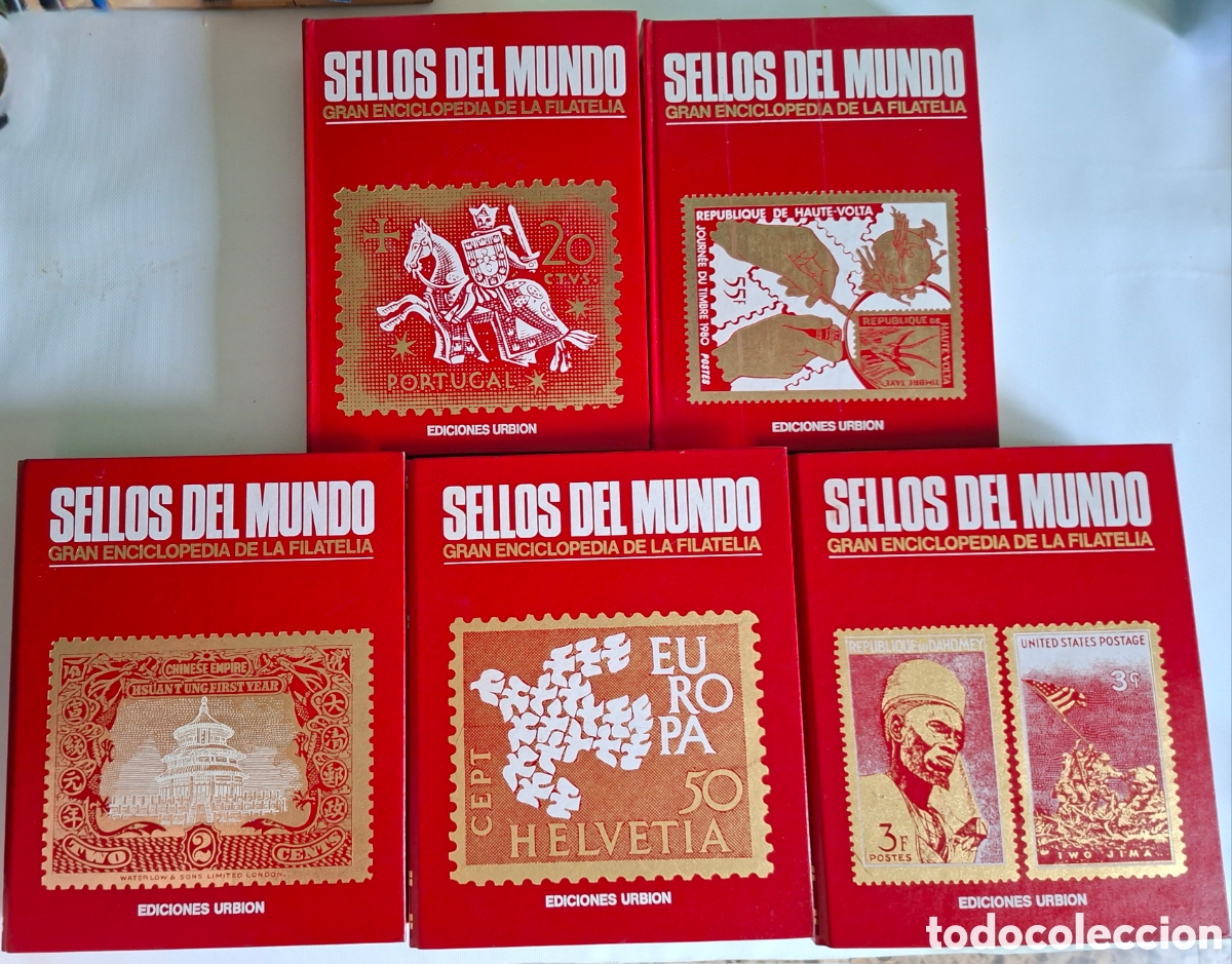 Sellos: SELLOS DEL MUNDO Ediciones Urbion GRAN ENCICLOPEDIA DE LA FILATELIA